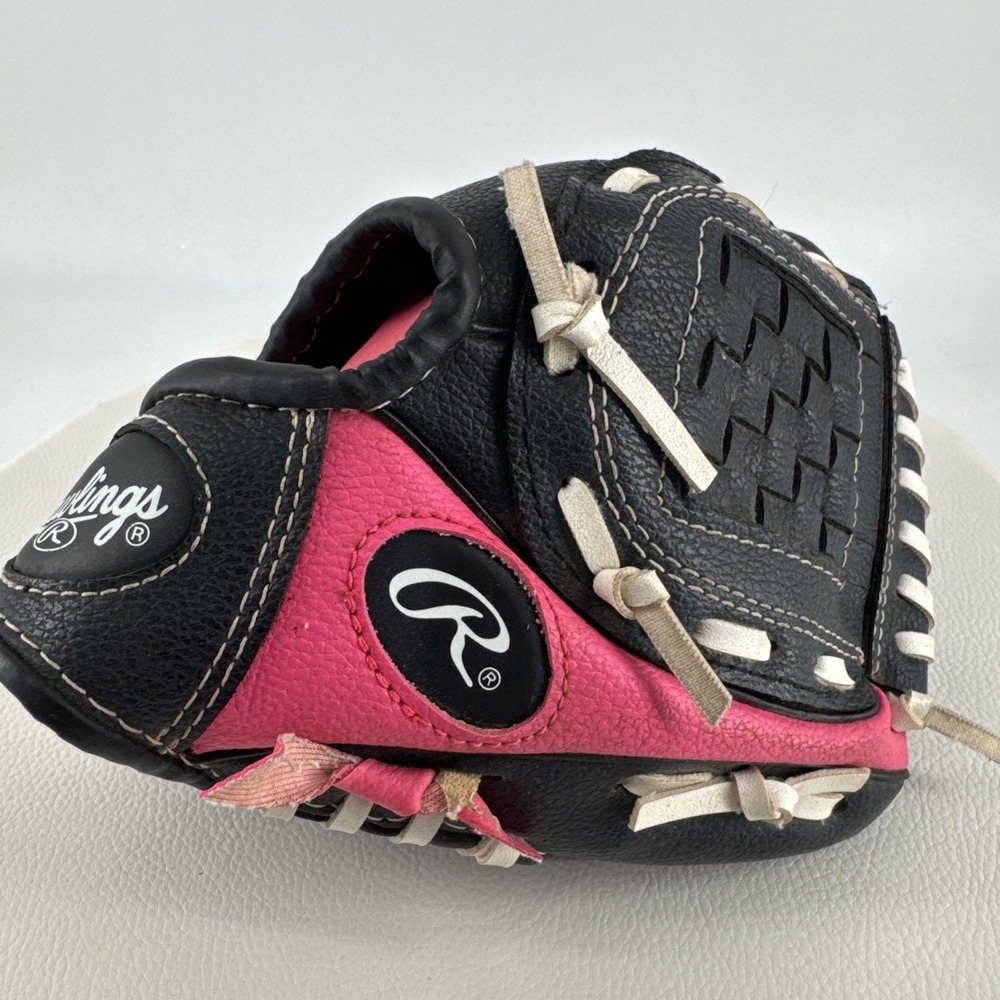 Rawlings Girls Baseball Softball 9 Inch Glove Players Series PL91PB‎ RHT Pink